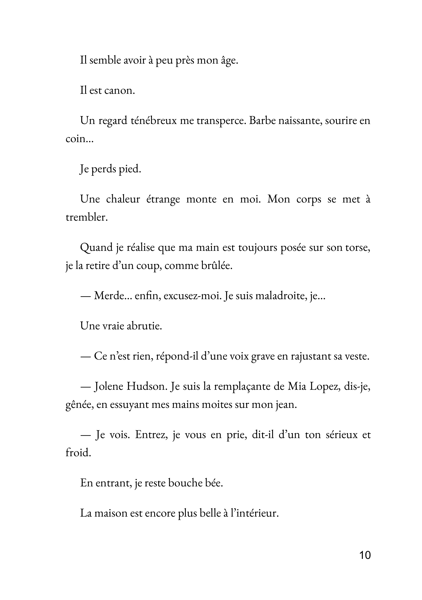 Feeling Lost de Chloé Lézio – Extrait de la rencontre de Jolene