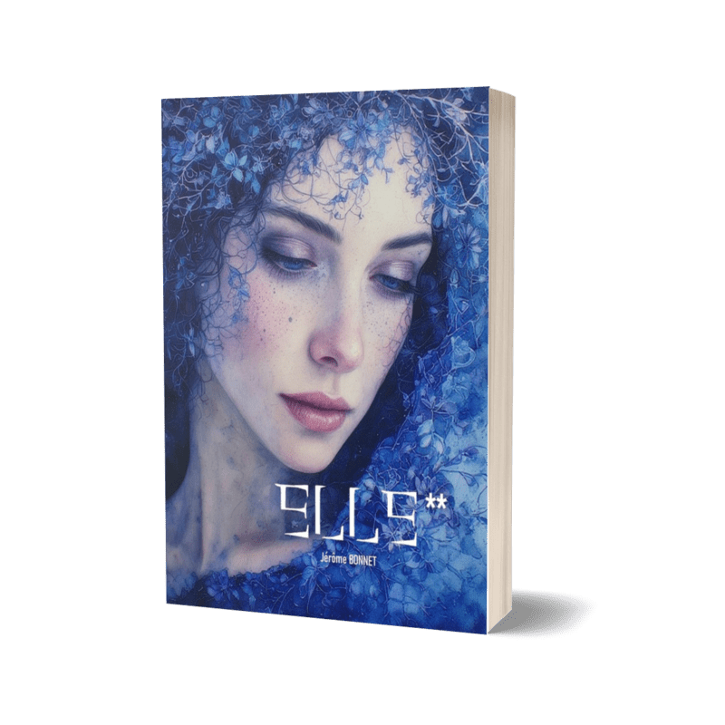Mock up du livre Elle** de Jérôme Bonnet