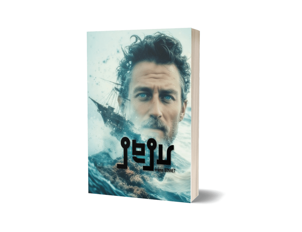 Mock up du livre Jeju de l'auteur indépendant Jérôme Bonnet
